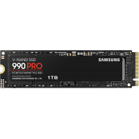 Твердотельный накопитель 1000Gb SSD Samsung 990 PRO NVMe4.0 M.2 2280 R7450Mb/s W6900MB/s MZ-V9P1T0BW