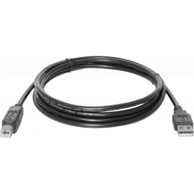 Кабель Defender USB04-10 USB 2.0, AM-BM 3м, BULK (пл. пакет),