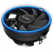 Вентилятор для процессора PCCooler E126M B Blue Led TDP 100W 4-pin 1700/1200/115x/AM5/AM4/AM3 Черный