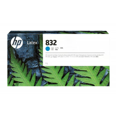 Картридж HP Europe 1-liter Cyan Latex Ink Cartridge (4UV76A)