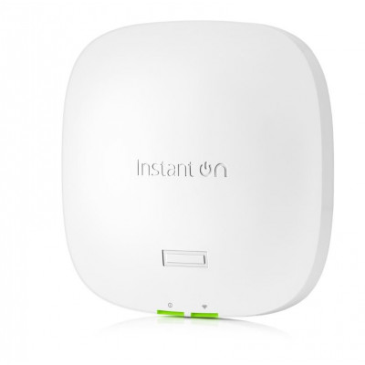 Точка доступа HPE Instant On AP21 (EU) Dual Radio 2x2 Wi-Fi 6 Access Point Bundle with EU PSU (S1T14A)