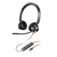 Наушники Poly Blackwire 3320 Stereo USB-C Headset +USB-C/A Adapter (8X219AA)