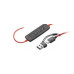 Наушники Poly Blackwire 3320 Stereo USB-C Headset +USB-C/A Adapter (8X219AA)