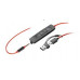 Наушники Poly Blackwire 3325 Stereo MS USB-C +3.5mm Plug +USB-C/A Adapter (8X222AA)