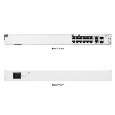 Коммутатор HPE NW ION Switch 8p Gigabit CL4 4p SR2.5G CL6 PoE 2p 10GBT 2p SFP+ 480W 1960 (S0F35A#ABB)
