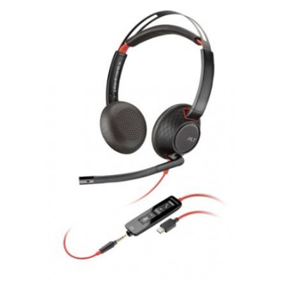 Наушники Poly Blackwire 5220 USB-C/+3.5mm Plug (8X231AA)